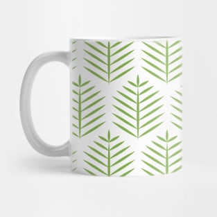 Minimal plant pattern Mug